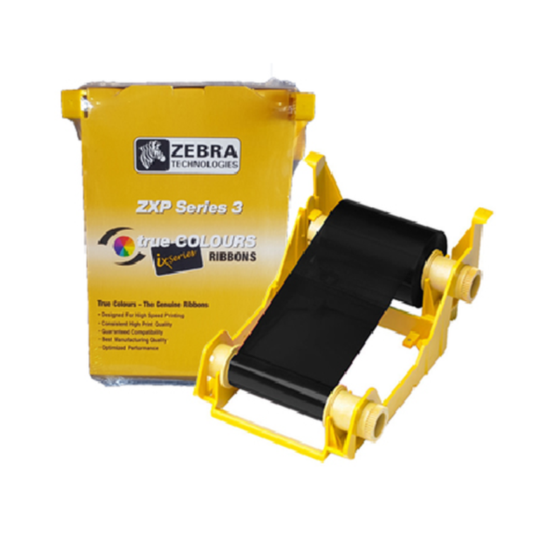 Zebra Ribbon ZC300/ZC100 Black2000 Print (800300301AP) Jual Printer ID Card Kiosk